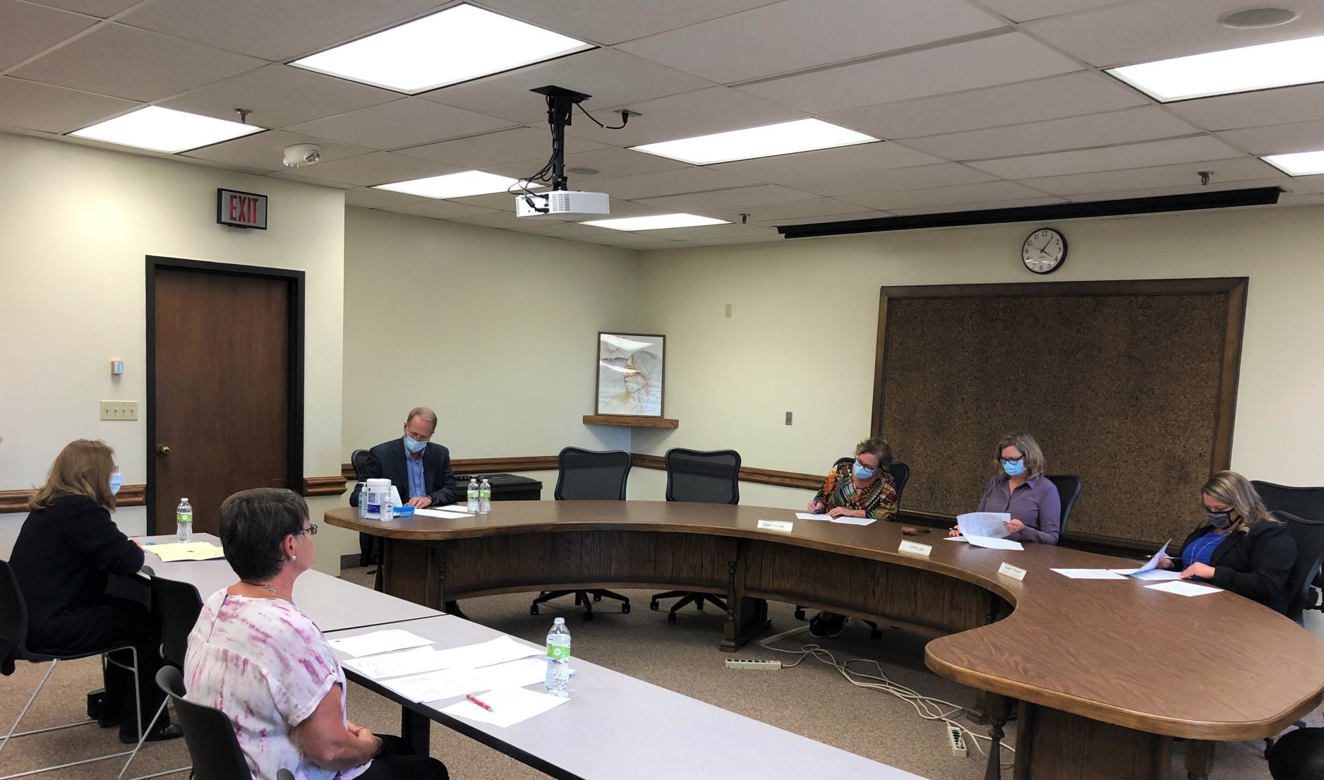 Mason City School Board Objections Committee Meeting-Tass